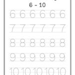 Number 1 5 Tracing Worksheets For Preschool And Kindergarten