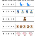 Numbers 1 5 Worksheet For Preschool