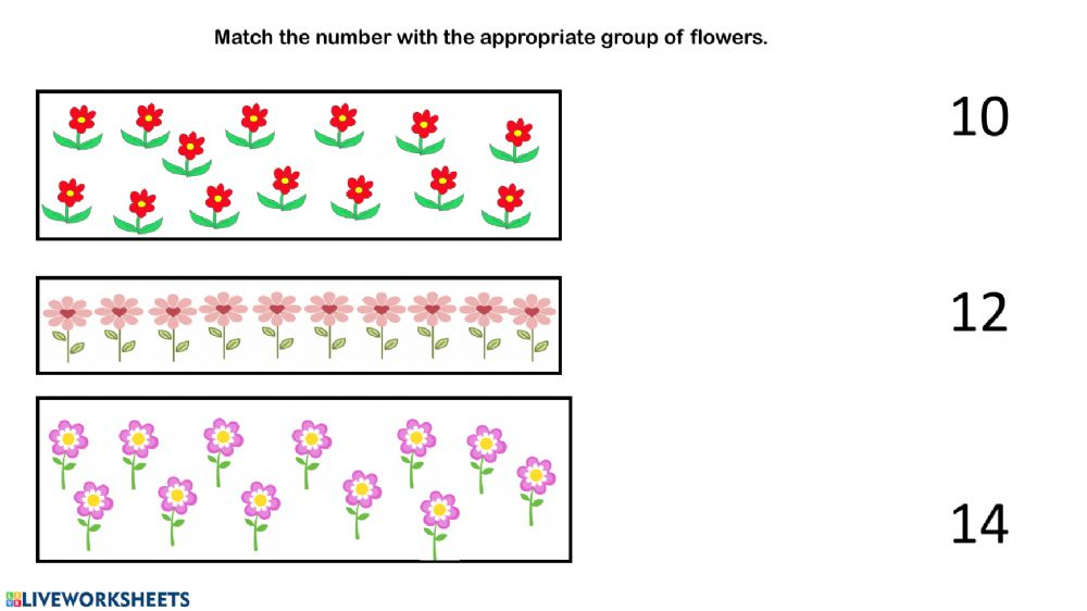 Numbers 10 15 Interactive Worksheet