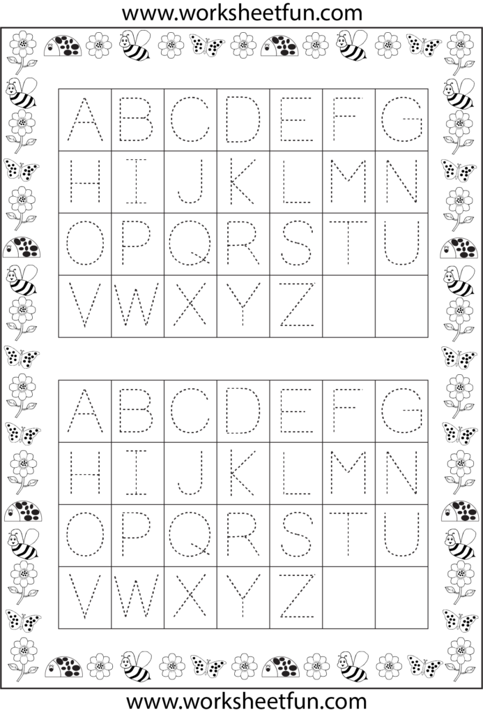 Oodles Of Letter And Number Tracing Sheets