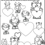 Practice Tracing Small Medium And Large Hearts On These Heart