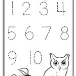 Preschool Lesson Plan On Number Recognition 1 10 With Printables