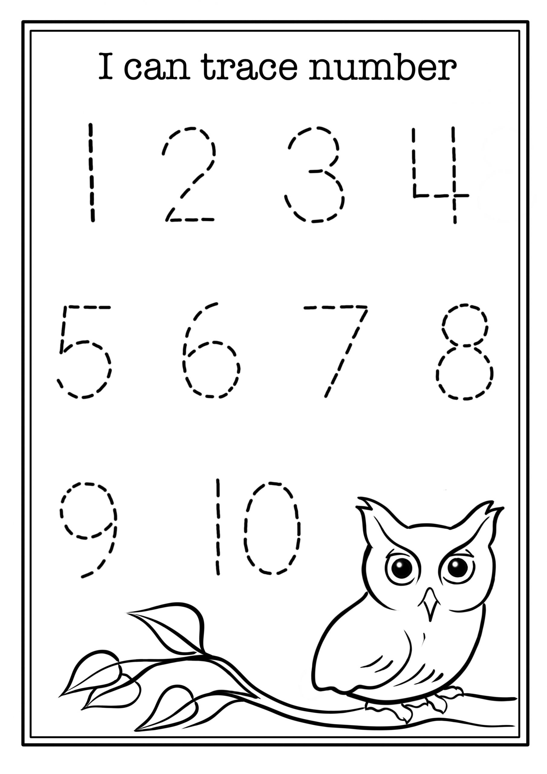 Preschool Lesson Plan On Number Recognition 1 10 With Printables 