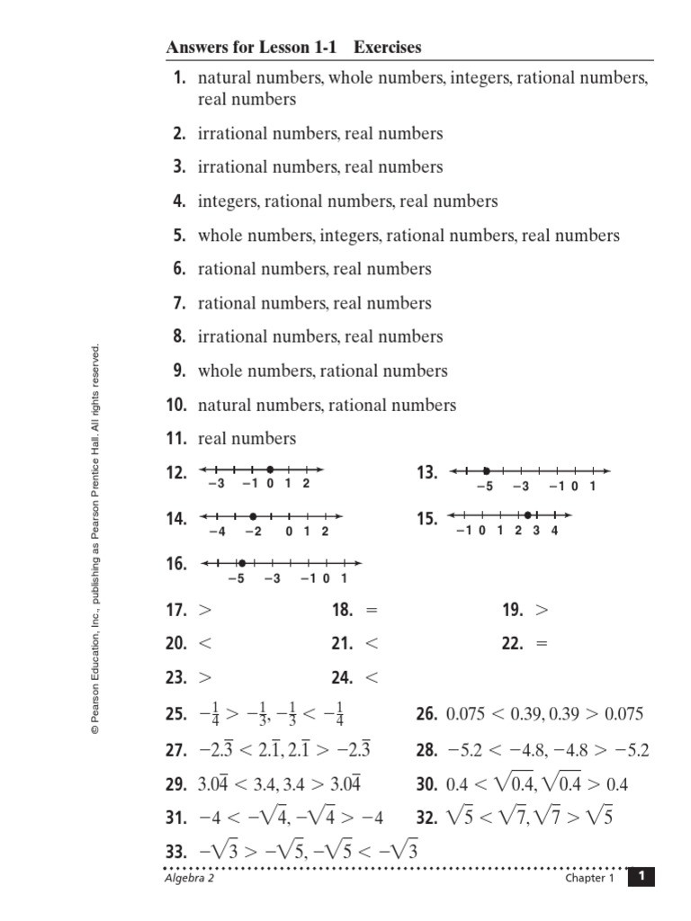 Real Number System Worksheet Answers Worksheet For Kindergarten
