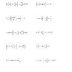 The Decimals And Fractions Mixed With Negatives A Math Worksheet From
