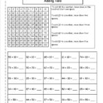 Two Digit Addition Worksheets Free Math Worksheets Teacher
