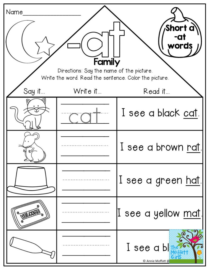11 Word Families at Ideas To Save Today Word Families Kindergarten Reading Phonics And More