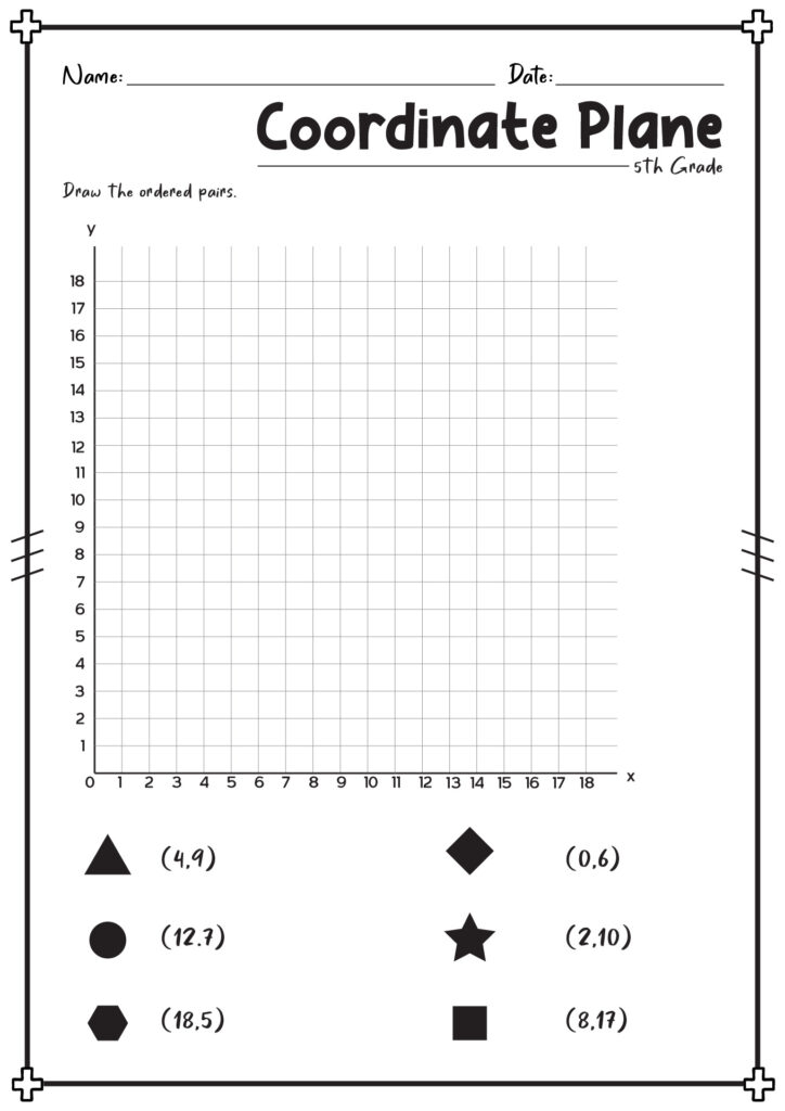12 Coordinates Worksheets 5th Grade Free PDF At Worksheeto