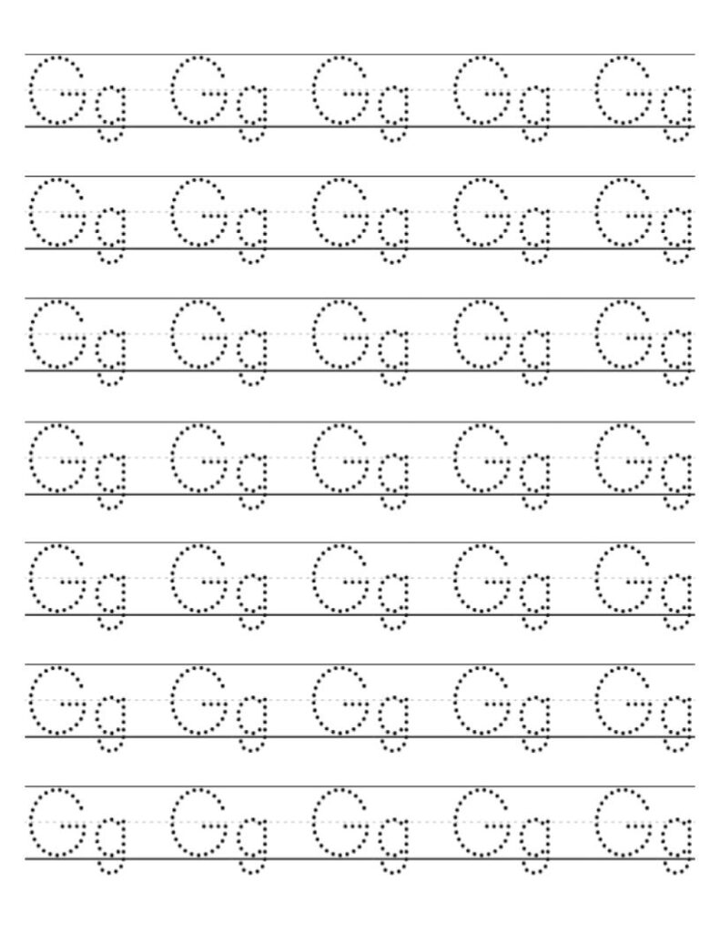 26 Printable Worksheets Trace The Letters Uppercase Lowercase A Z Preschool Kindergarten Made By Teachers