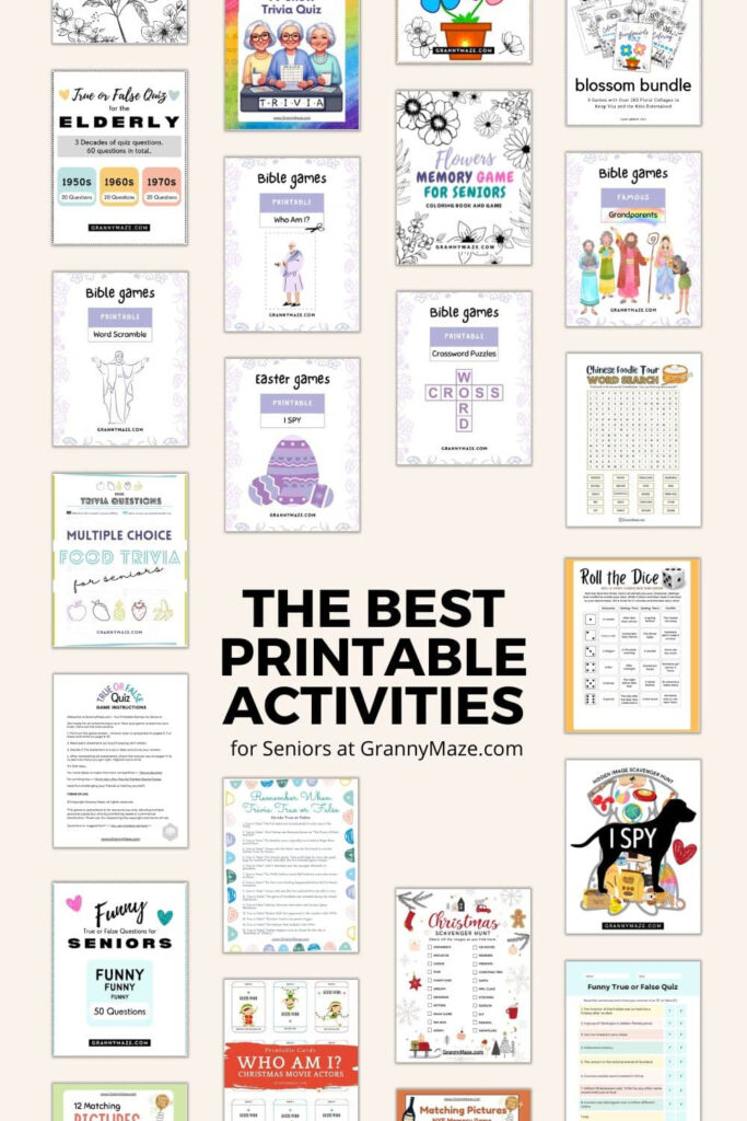 Best Printable Activities For Seniors 25 Games And Puzzles To Print