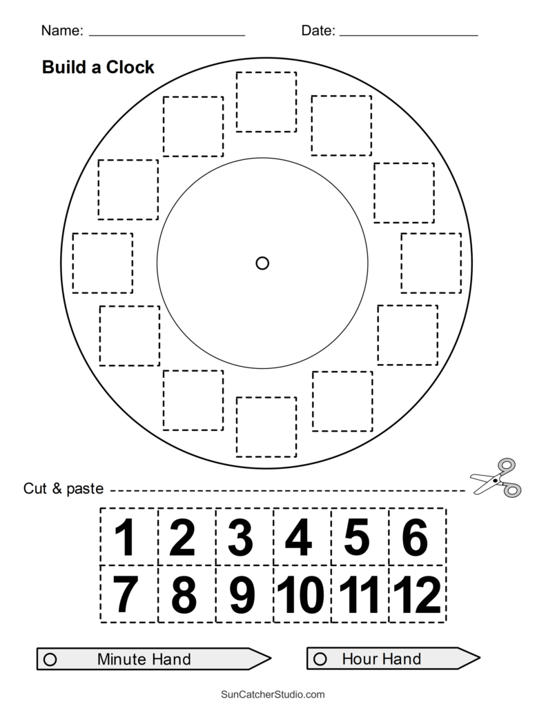 Cut And Paste Worksheets Printable Activities For Kids Free Printables Lettering SVG Files Tools Apps