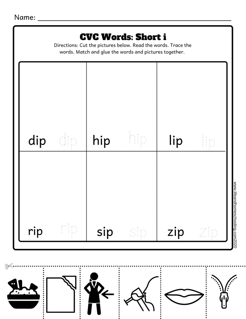 CVC Words Activity Worksheets short A e i o u Made By Teachers