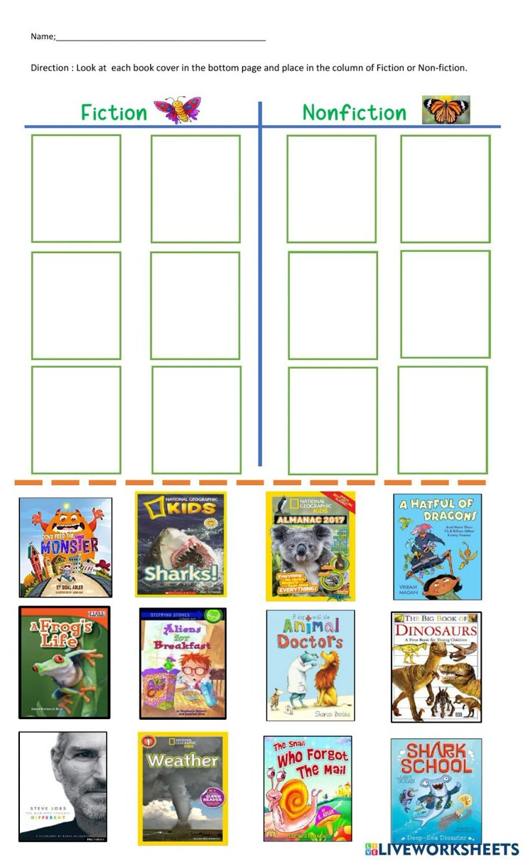 Fiction And Nonfiction