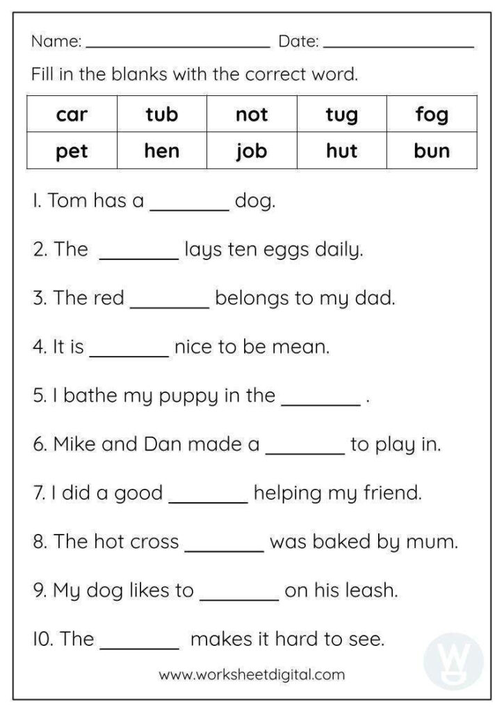 Fill In The Blanks Worksheet Digital 1 Teacher Made Resources Fill In The Blanks Worksheet Digital 1 Teacher Made Resources