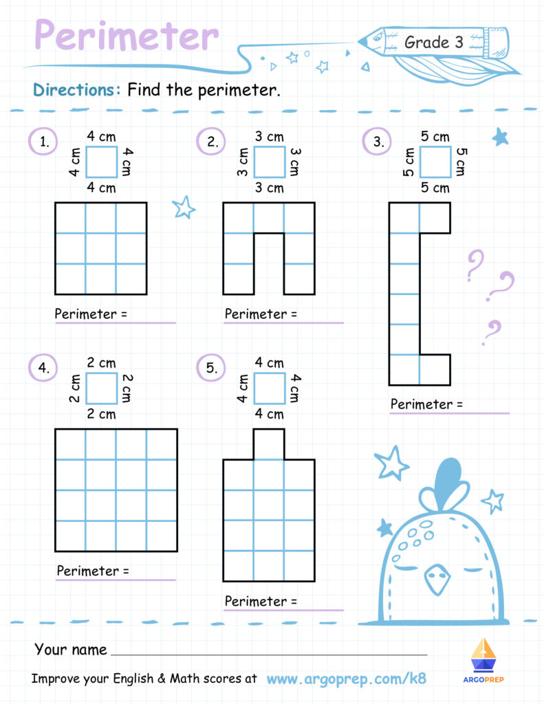 Finding Perimeter Area Worksheets Grade 3 ArgoPrep Finding Perimeter Area Worksheets Grade 3 ArgoPrep