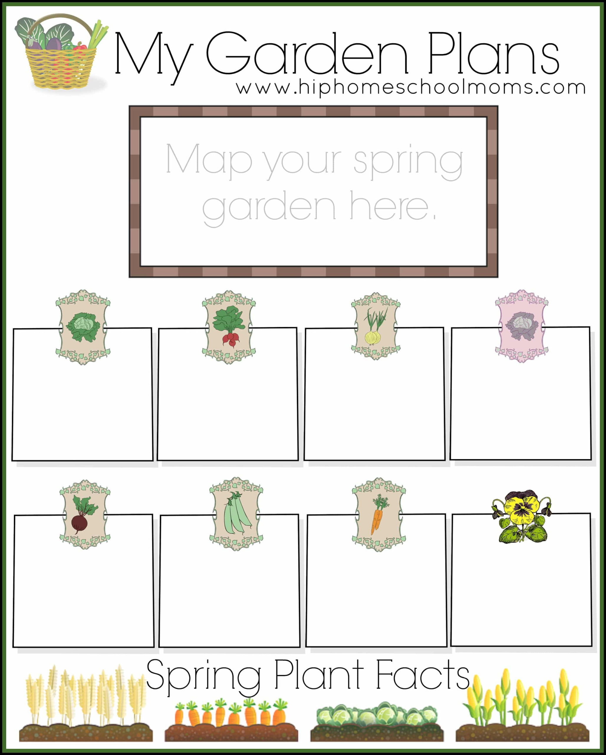 Free Garden Planner For Kids Hip Homeschool Moms