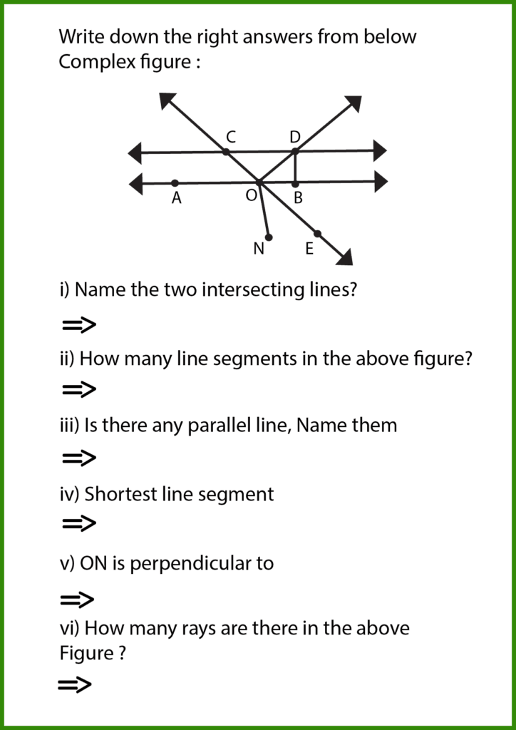 Free Lines Rays And Line Segments Worksheet 10 Pages