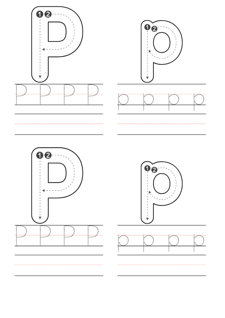 Free Preschool Letter P Worksheets Printable PDF Free Preschool Letter P Worksheets Printable PDF
