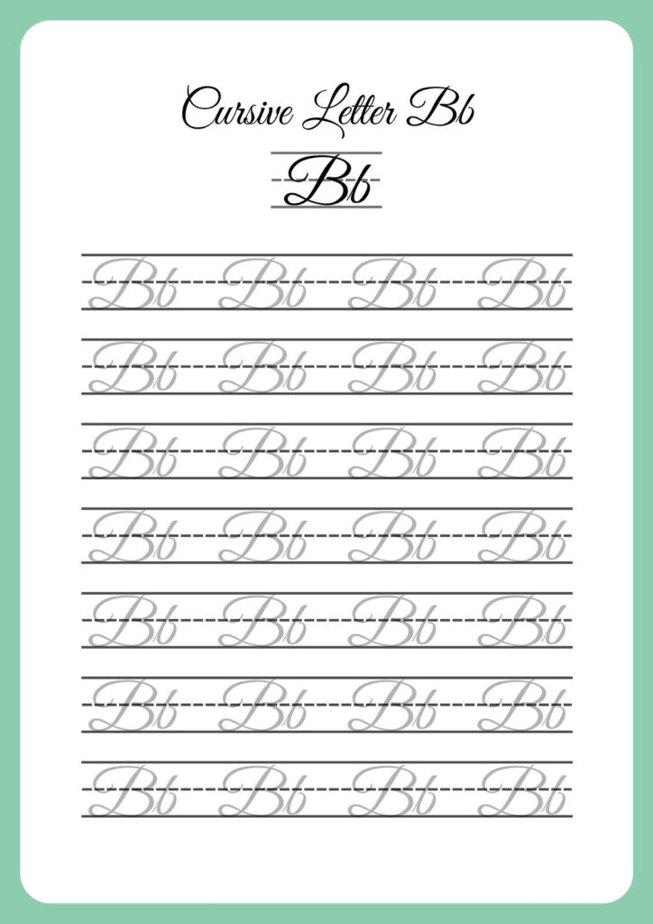 Free Printable Cursive Writing Worksheet Templates Canva Free Printable Cursive Writing Worksheet Templates Canva