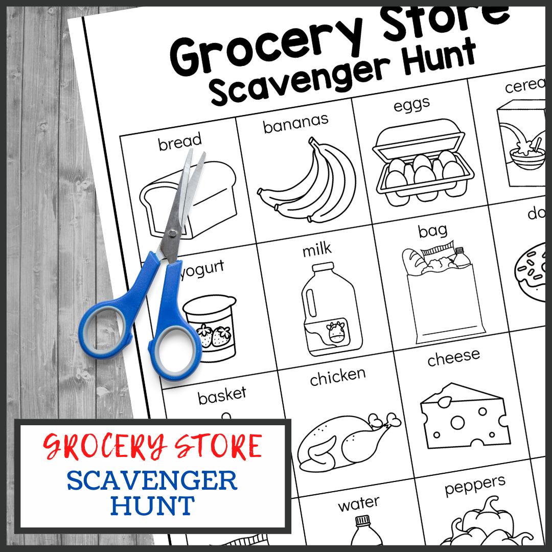 Grocery Store Scavenger Hunt