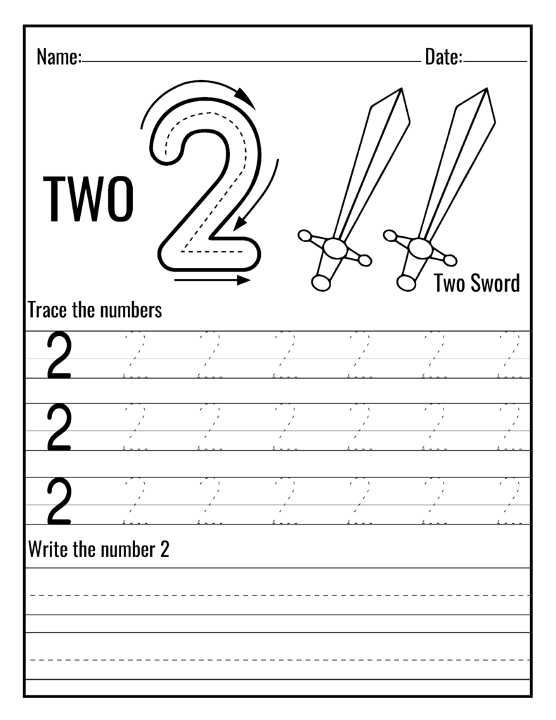 Help Your Kids Learn Numbers With 1 10 Number Tracing Prek Worksheets Made By Teachers