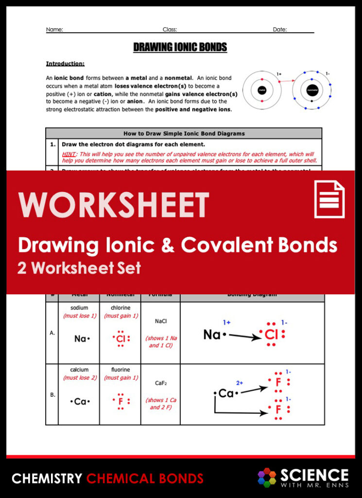 Ionic Covalent Bond Lewis Or Electron Dot Diagrams Part 1 FREE Made By Teachers Ionic Covalent Bond Lewis Or Electron Dot Diagrams Part 1 FREE Made By Teachers