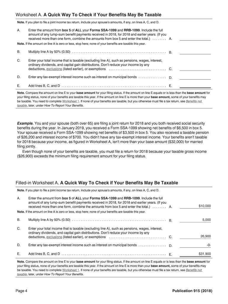 Irs Form 915 Worksheet Fill Out Sign Online DocHub