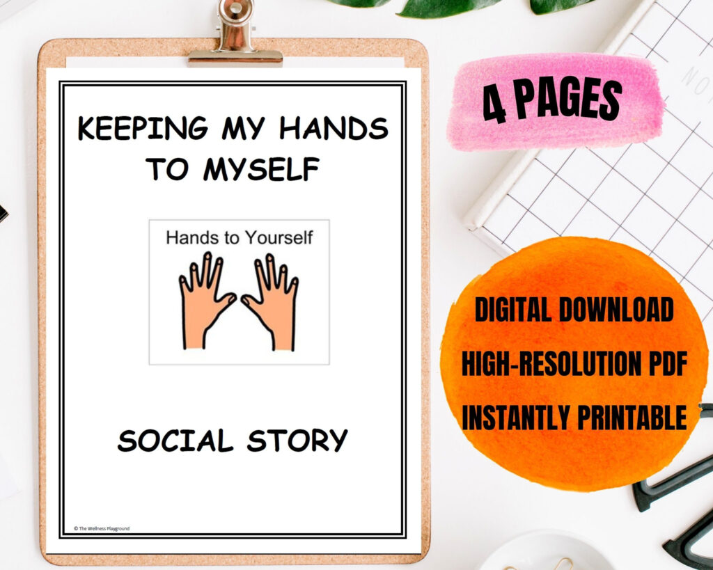 Keeping Hands To Self Social Story Classroom Resource digital Download Etsy Keeping Hands To Self Social Story Classroom Resource digital Download Etsy