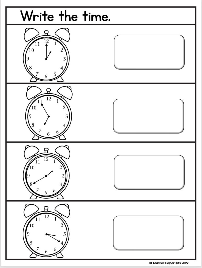 Learn To Tell Time Telling Time Worksheets Kindergarten Math At Home Learning First Grade Math Worksheets Etsy Learn To Tell Time Telling Time Worksheets Kindergarten Math At Home Learning First Grade Math Worksheets Etsy