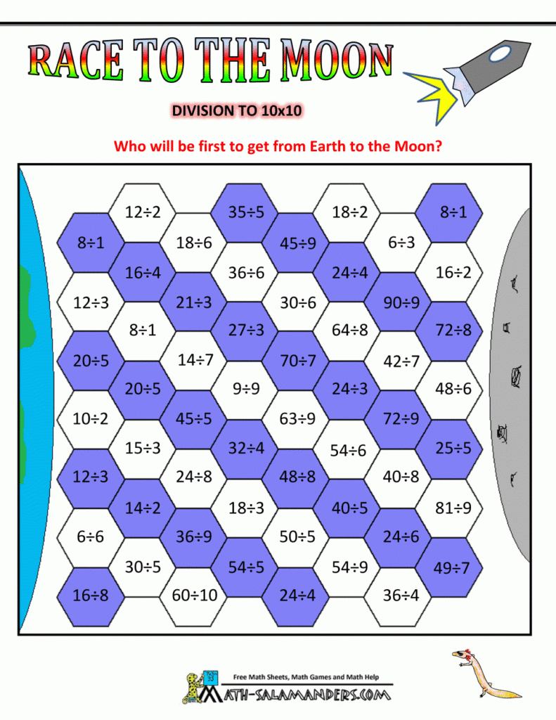 Math Division Games