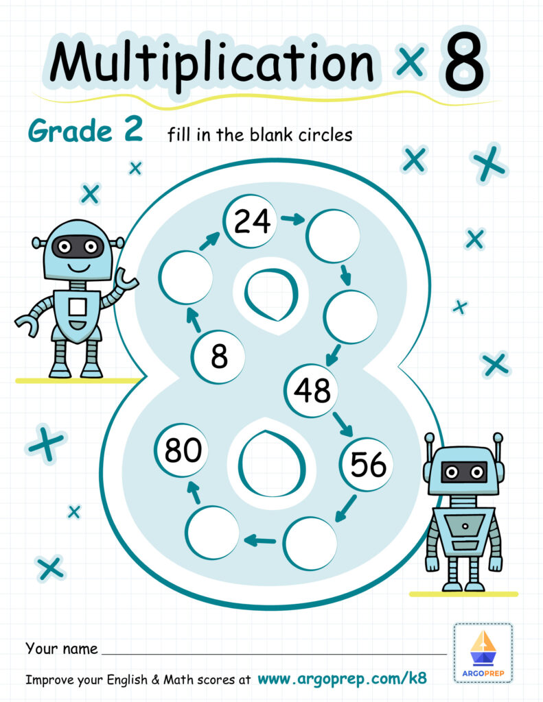 Multiplying By 8 Is Great ArgoPrep