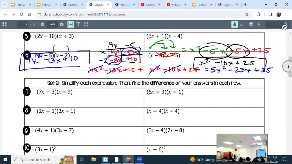 Multiplying Polynomials Coloring Activity YouTube Multiplying Polynomials Coloring Activity YouTube