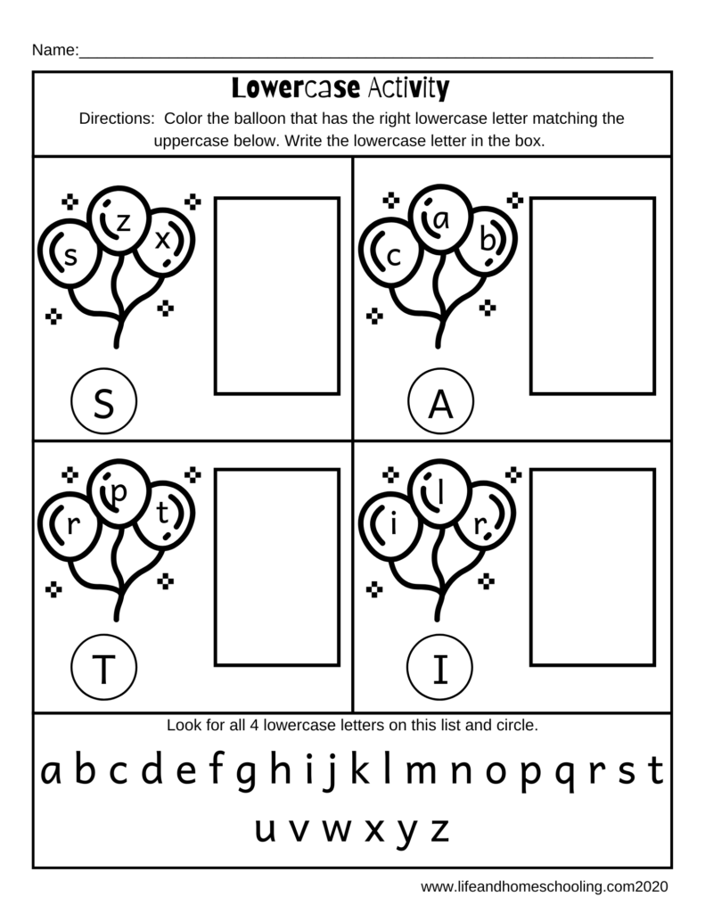 Preschool Kindergarten Lowercase Worksheet Made By Teachers Preschool Kindergarten Lowercase Worksheet Made By Teachers