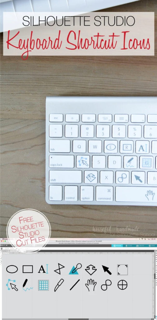 Silhouette Studio Keyboard Shortcut Icons Free Design File Download Silhouette School
