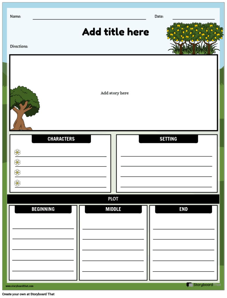 Storyboard That Story Elements Worksheet Creator Storyboard That Story Elements Worksheet Creator