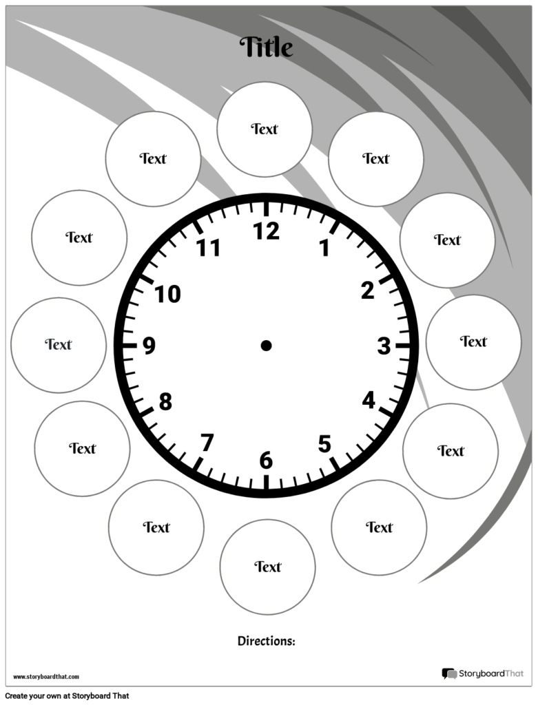 Storyboard That Telling Time Worksheet Creator