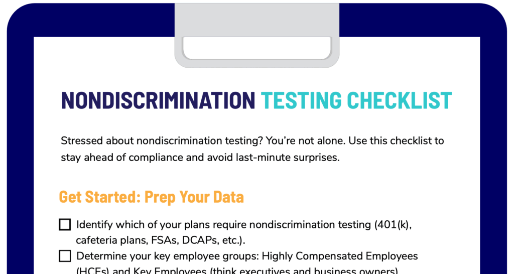 What You Need To Know About Nondiscrimination Testing