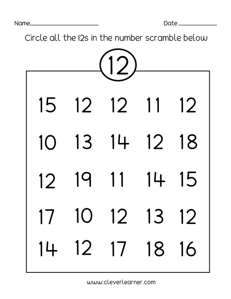 Worksheets For Kids Free Printables For K 12 Worksheets Library